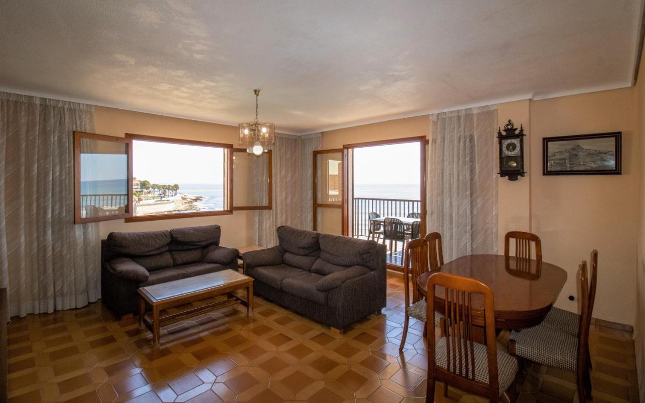 Apartamento Con Vistas Frontales - Primera Linea Playa Cargador - Albert Villas Alcoceber Bagian luar foto